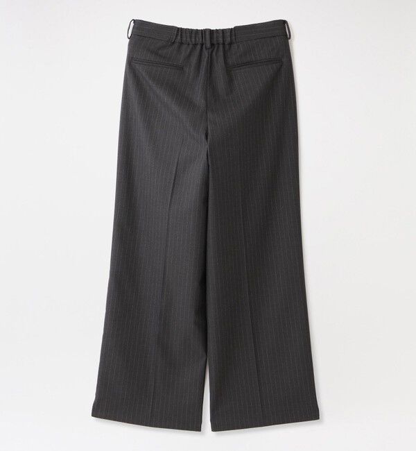 「ストライプワイドスラックス」|スラックス|