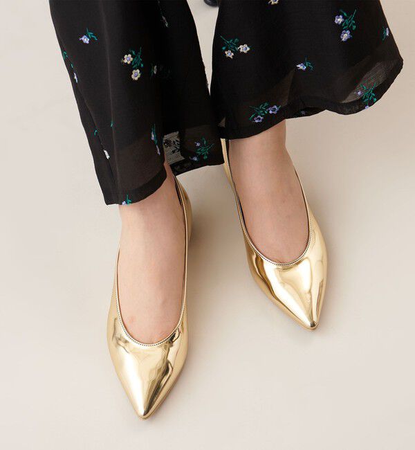 ODETTE E ODILE「R ポインテッドプレーン パンプス35◎&darr;&uarr;」|パンプス|