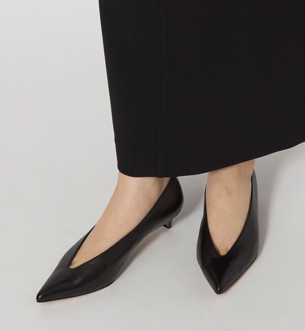 ODETTE E ODILE「シャローVポインテッド パンプス35&uarr;」|パンプス|