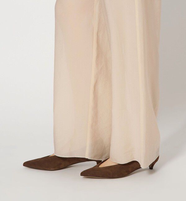 ODETTE E ODILE「シャローVポインテッド パンプス35&uarr;」|パンプス|