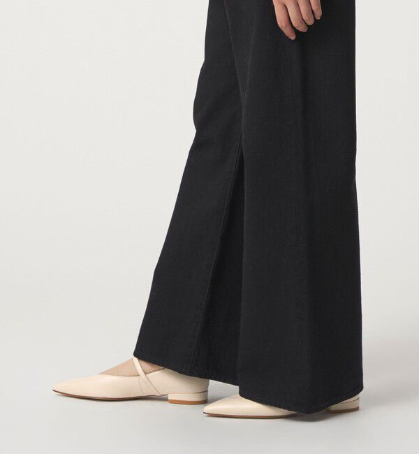 ODETTE E ODILE「【WEB限定】ポインテッド ストラップ フラット20■&darr;&uarr;」|パンプス|