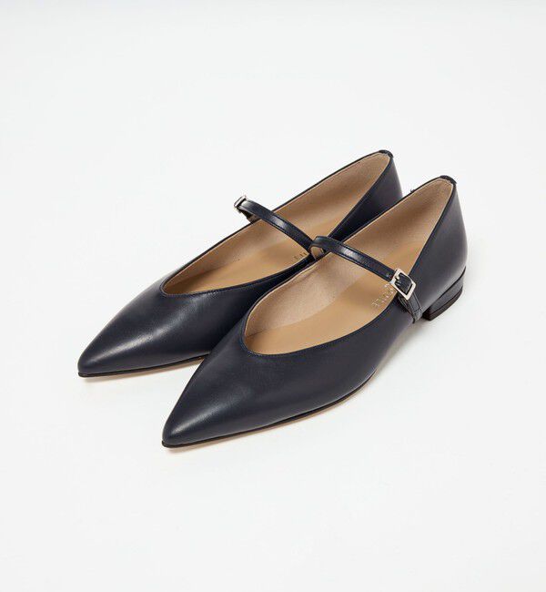 ODETTE E ODILE「【WEB限定】ポインテッド ストラップ フラット20■&darr;&uarr;」|パンプス|