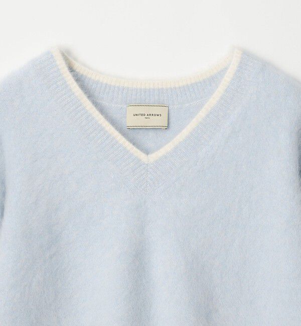フォックスカシミヤ Vネック ニット（UNITED ARROWS）｜ルミネの