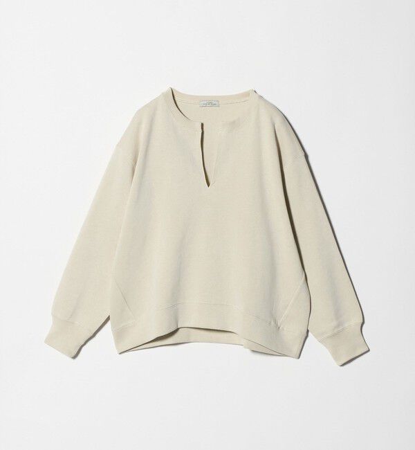 UNITED ARROWS green label relaxing「【WEB限定】＜at ease＞ダブルフェイス プルオーバー カットソー」|Tシャツ・カットソー|