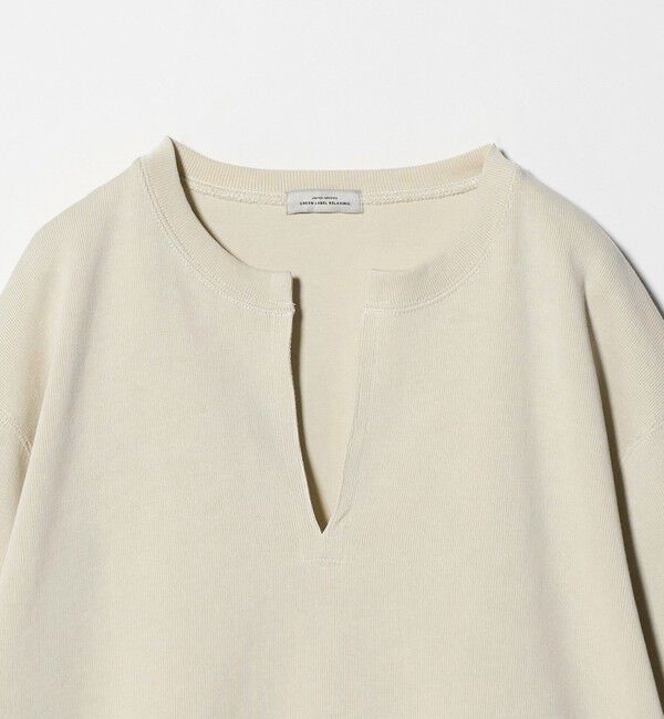 UNITED ARROWS green label relaxing「【WEB限定】＜at ease＞ダブルフェイス プルオーバー カットソー」|Tシャツ・カットソー|