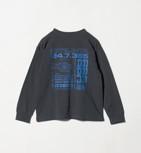 UNITED ARROWS green label relaxing「【別注】＜RUSSELL ATHLETIC＞プリント ロングスリーブ / キッズ  140cm-150cm」|Tシャツ・カットソー|