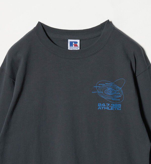 UNITED ARROWS green label relaxing「【別注】＜RUSSELL ATHLETIC＞プリント ロングスリーブ / キッズ  140cm-150cm」|Tシャツ・カットソー|