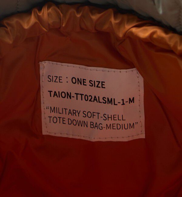 UNITED ARROWS green label relaxing「＜TAION＞ソフトシェル M ダウン トートバッグ」|トートバッグ|