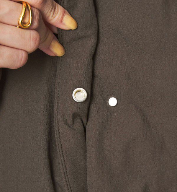 UNITED ARROWS green label relaxing「［size SHORTあり］パフィー ノーカラー ブルゾン 2 撥水 ウォッシャブル」|ブルゾン・スタジャン|