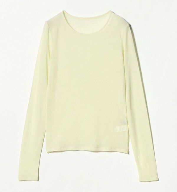 UNITED ARROWS green label relaxing「レディ シアー クルーネック カットソー」|Tシャツ・カットソー|LIME