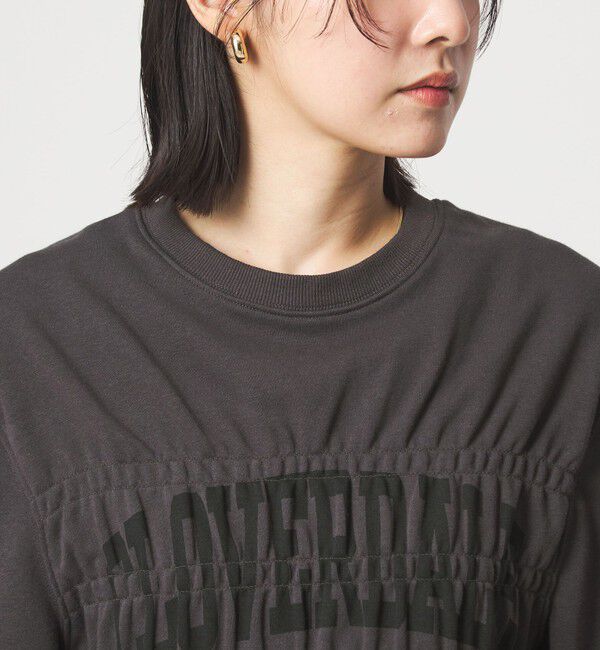 UNITED ARROWS green label relaxing「【WEB限定】＜at ease＞シャーリング スウェット プルオーバー」|スウェット・ジャージ|