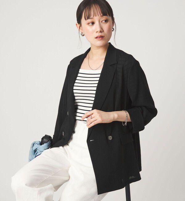 UNITED ARROWS green label relaxing「【結論シリーズ】シアーエアジャケット［size SHORTあり］」|テーラードジャケット|