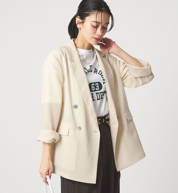 UNITED ARROWS green label relaxing「【結論シリーズ】シアーエアジャケット［size SHORTあり］」|テーラードジャケット|