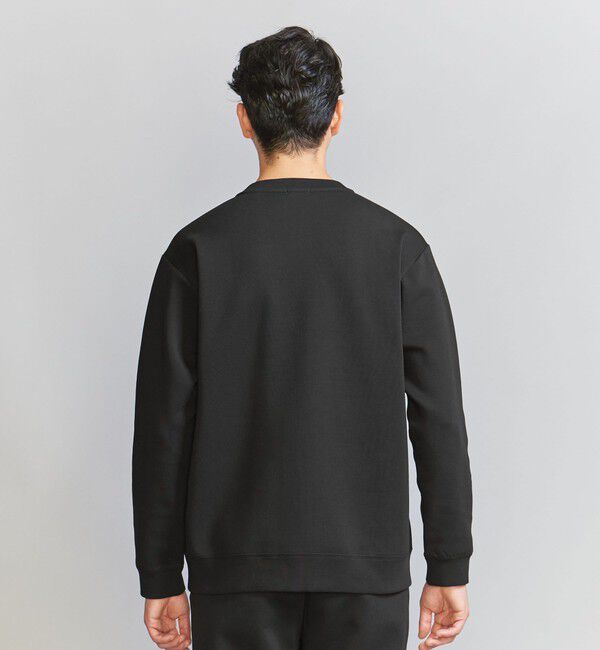 BEAUTY&YOUTH UNITED ARROWS「【WEB限定 WARDROBE SMART】ダブルニット クルーネック スウェット/セットアップ対応」|スウェット・ジャージ|