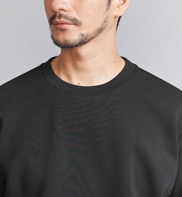 BEAUTY&YOUTH UNITED ARROWS「【WEB限定 WARDROBE SMART】ダブルニット クルーネック スウェット/セットアップ対応」|スウェット・ジャージ|