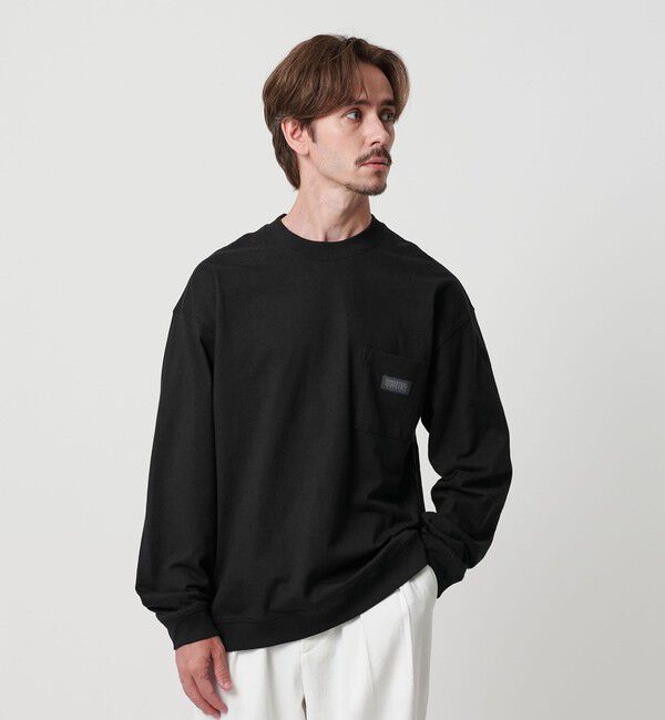 BEAUTY&YOUTH UNITED ARROWS「【別注】＜UNIVERSAL OVERALL＞1ポケット ロングスリーブ Tシャツ」|Tシャツ・カットソー|