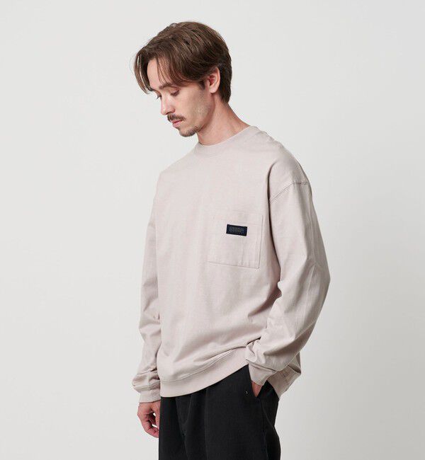 BEAUTY&YOUTH UNITED ARROWS「【別注】＜UNIVERSAL OVERALL＞1ポケット ロングスリーブ Tシャツ」|Tシャツ・カットソー|