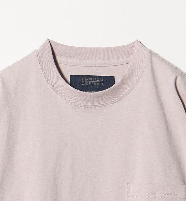 BEAUTY&YOUTH UNITED ARROWS「【別注】＜UNIVERSAL OVERALL＞1ポケット ロングスリーブ Tシャツ」|Tシャツ・カットソー|