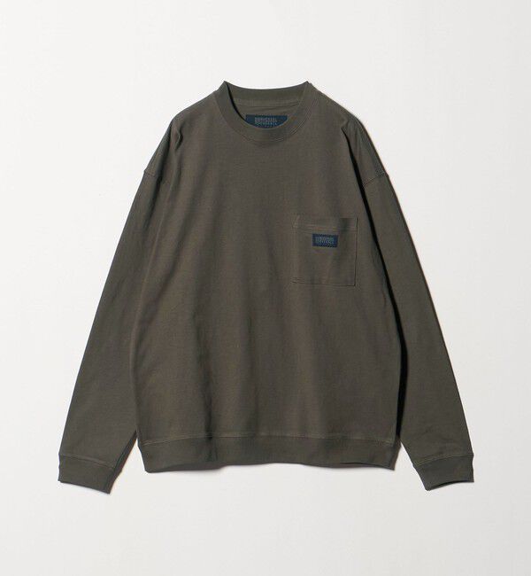 BEAUTY&YOUTH UNITED ARROWS「【別注】＜UNIVERSAL OVERALL＞1ポケット ロングスリーブ Tシャツ」|Tシャツ・カットソー|