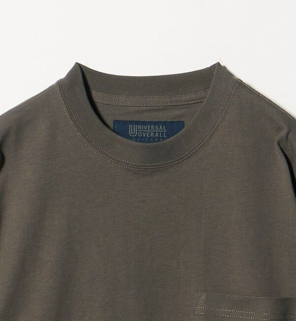 BEAUTY&YOUTH UNITED ARROWS「【別注】＜UNIVERSAL OVERALL＞1ポケット ロングスリーブ Tシャツ」|Tシャツ・カットソー|