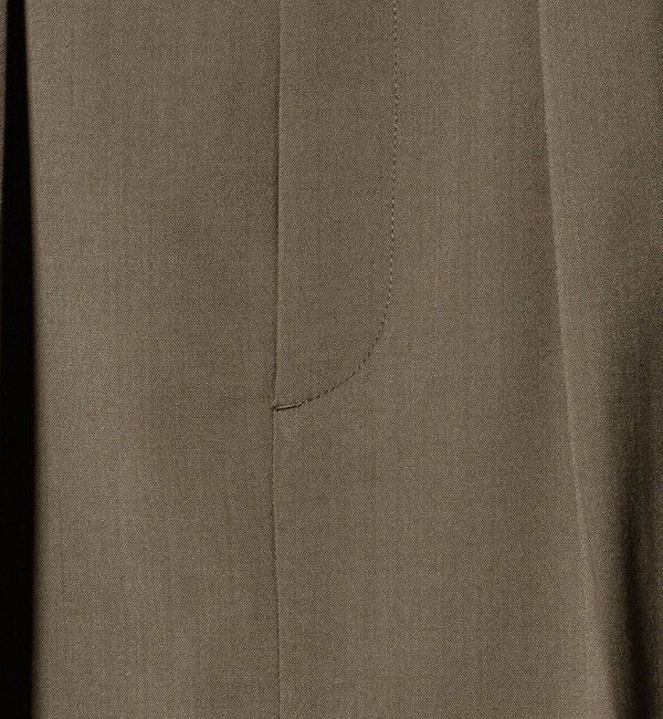 BEAUTY&YOUTH UNITED ARROWS「毛ブレンド タックロングスカート 防シワ ウォッシャブル」|スカート|