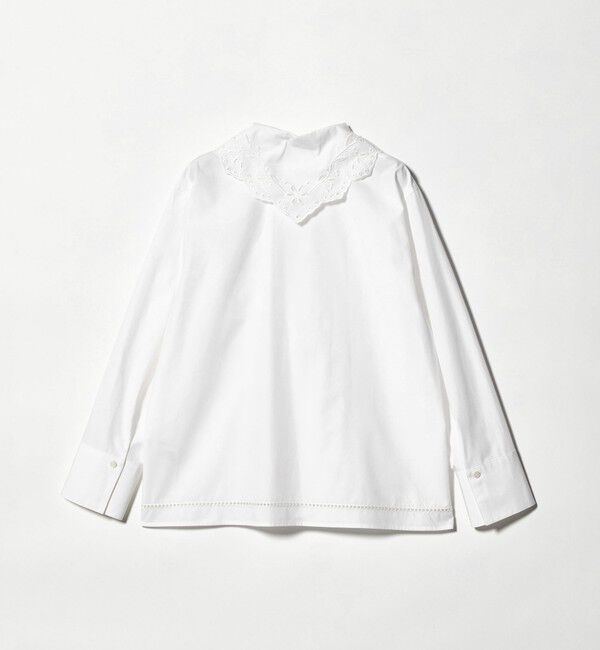 BEAUTY&YOUTH UNITED ARROWS「エンブロイダリーカラー シャツ」|シャツ・ブラウス|