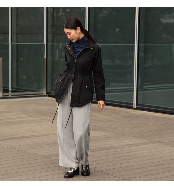 Demi-Luxe BEAMS 「【別注】TATRAS / CRIDORLA ナイロン フード ブルゾン」|ブルゾン・スタジャン|