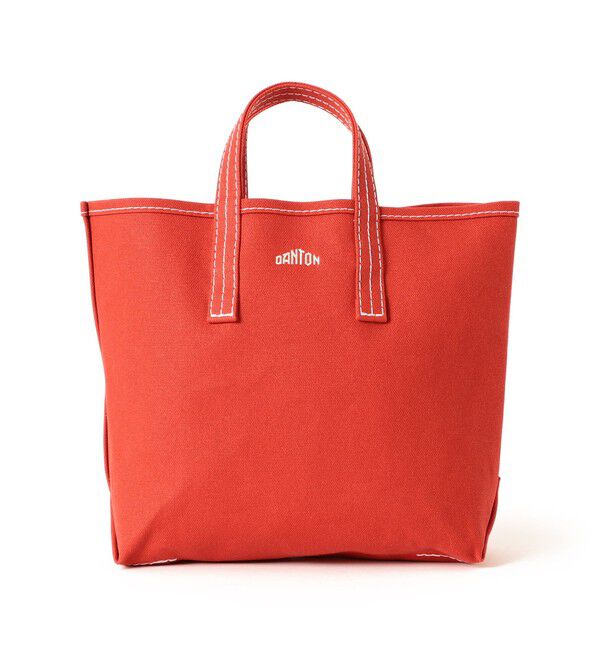 Ray BEAMS 「DANTON / COTTON CANVAS TOTE BAG〈VOSGES MOYEN〉」|トートバッグ|Lt.RUBY(ECRU)