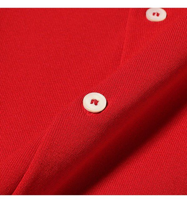 Ray BEAMS 「DANTON / ジャージー ニット クルーネック カーディガン」|カーディガン|