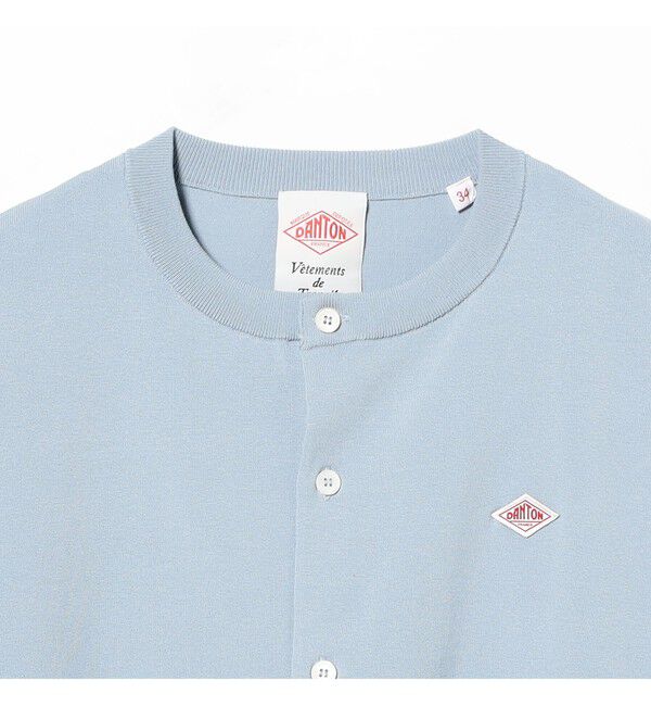 Ray BEAMS 「DANTON / ジャージー ニット クルーネック カーディガン」|カーディガン|