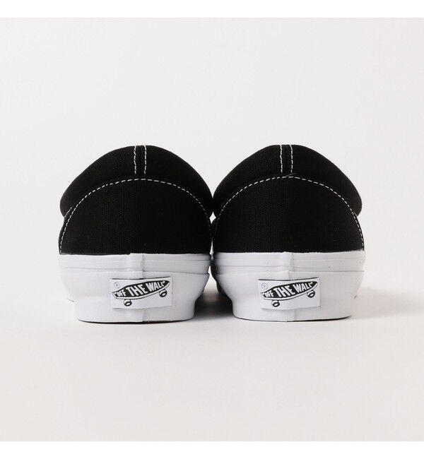 BEAMS「VANS / SLIP-ON REISSUE 98 LX BLACK / WHITE」|スニーカー|