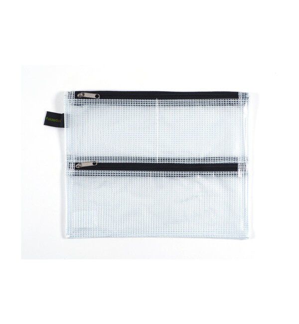 BEAMS「FolderSys / マルチコンパートメントジップバッグ A5」|ポーチ|