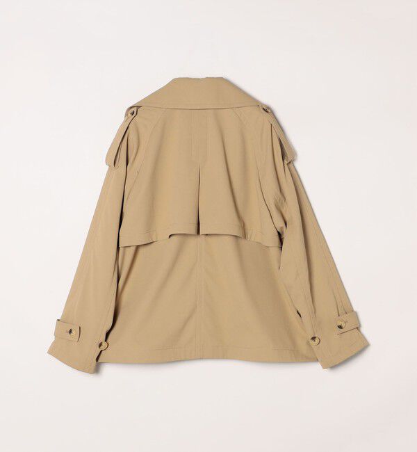 SHIPS any「SHIPS any: 〈洗濯機可能〉ショート トレンチ コート」|トレンチコート|