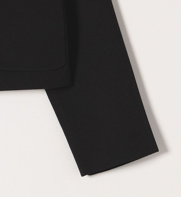 quaranciel「quaranciel:〈手洗い可能〉ノーカラー クラシカル ジャケット カーディガン」|カーディガン|