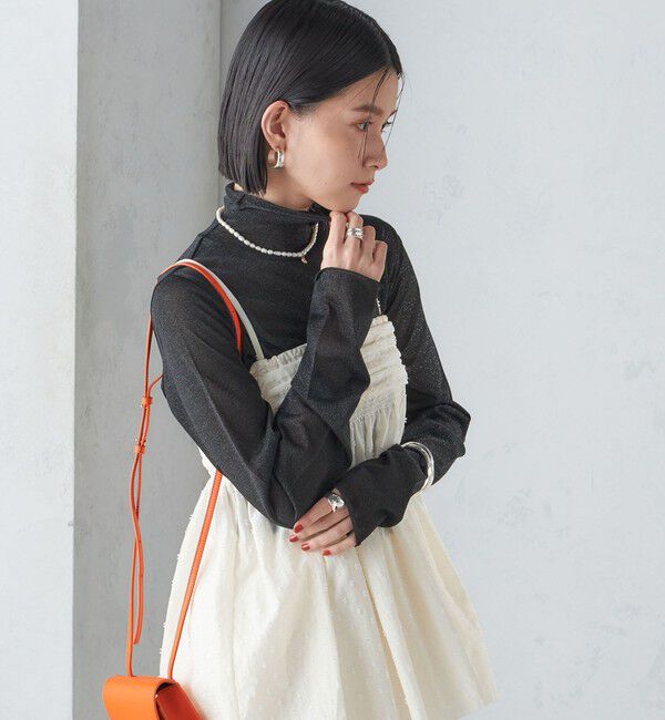 SHIPS for women「〈手洗い可能〉カット ドビー 2WAY キャミソール 24SS ◇」|キャミソール|