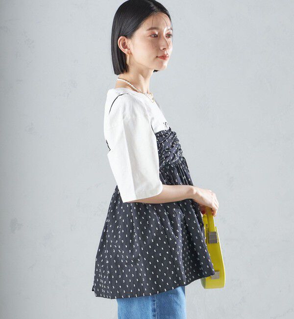 SHIPS for women「〈手洗い可能〉カット ドビー 2WAY キャミソール 24SS ◇」|キャミソール|