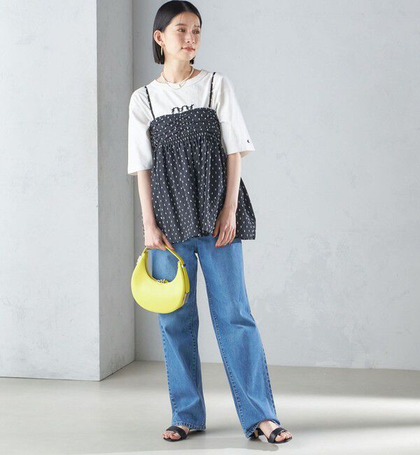 SHIPS for women「〈手洗い可能〉カット ドビー 2WAY キャミソール 24SS ◇」|キャミソール|