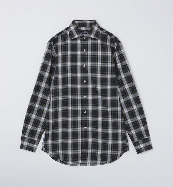 SHIPS「SHIPS: ワイドカラー タータンチェック シャツ」|シャツ・ブラウス|