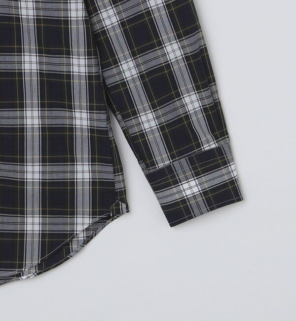 SHIPS「SHIPS: ワイドカラー タータンチェック シャツ」|シャツ・ブラウス|