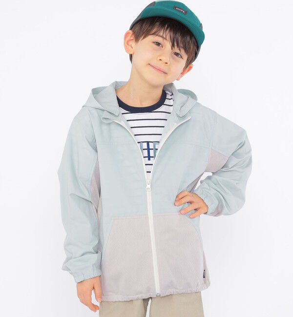 SHIPS KIDS「SHIPS KIDS:100～150cm /〈虫除け（インセクトシールド）/UVカット〉パーカー」|その他|