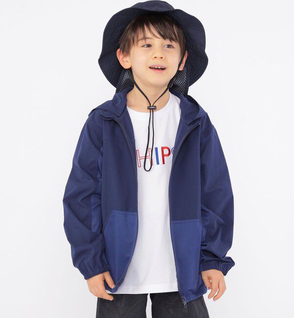 SHIPS KIDS「SHIPS KIDS:100～150cm /〈虫除け（インセクトシールド）/UVカット〉パーカー」|その他|