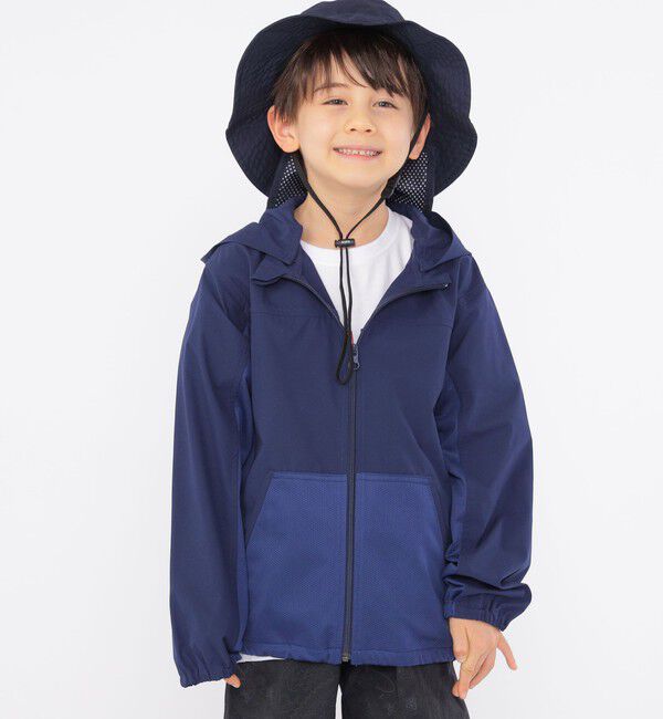 SHIPS KIDS「SHIPS KIDS:100～150cm /〈虫除け（インセクトシールド）/UVカット〉パーカー」|その他|