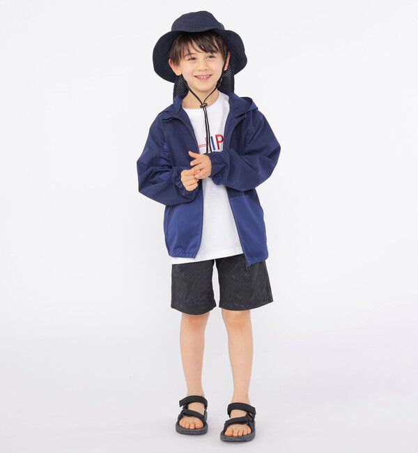 SHIPS KIDS「SHIPS KIDS:100～150cm /〈虫除け（インセクトシールド）/UVカット〉パーカー」|その他|