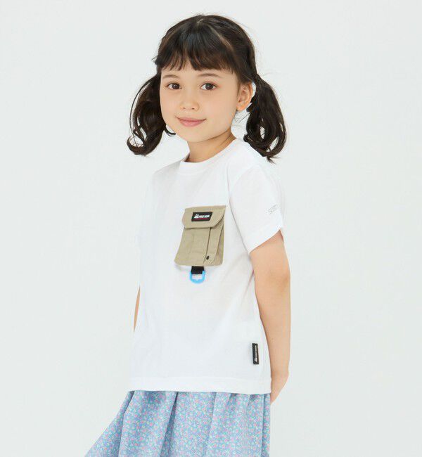 SHIPS Colors 「【SHIPS Colors KIDS別注】FIRST DOWN:ポケットTEE(100~150cm)」|Tシャツ・カットソー|