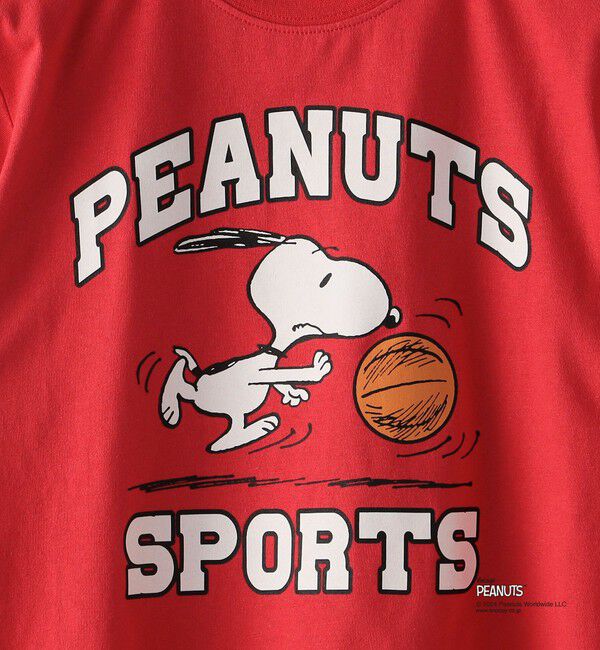 SHIPS KIDS「SHIPS KIDS:85～95cm / スヌーピー スポーツ 半袖 TEE」|Tシャツ・カットソー|