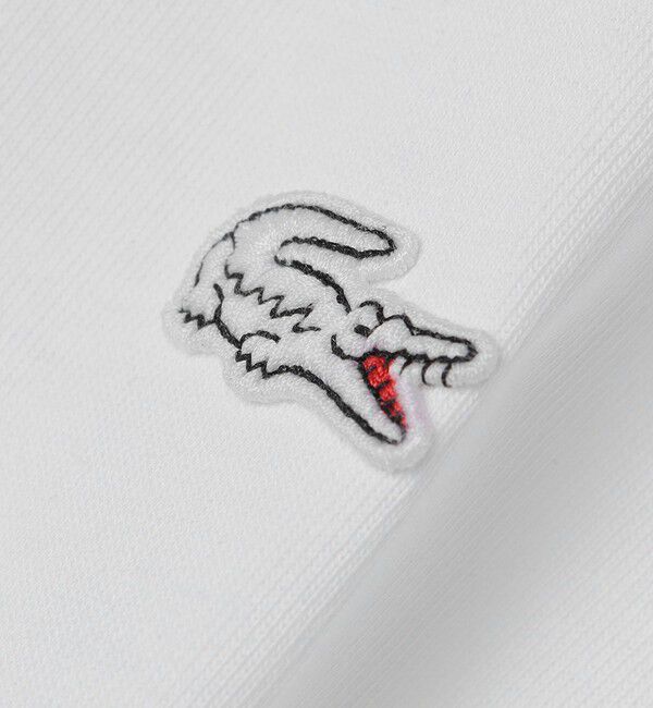 SHIPS「LACOSTE: TH5582-99 アウトラインクロック クルーネック Tシャツ」|Tシャツ・カットソー|