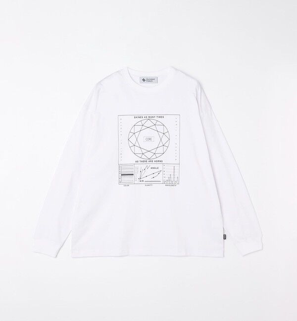 SHIPS「City Ambient Products: SHELTECH(R) グラフィック 長袖Tシャツ」|Tシャツ・カットソー|