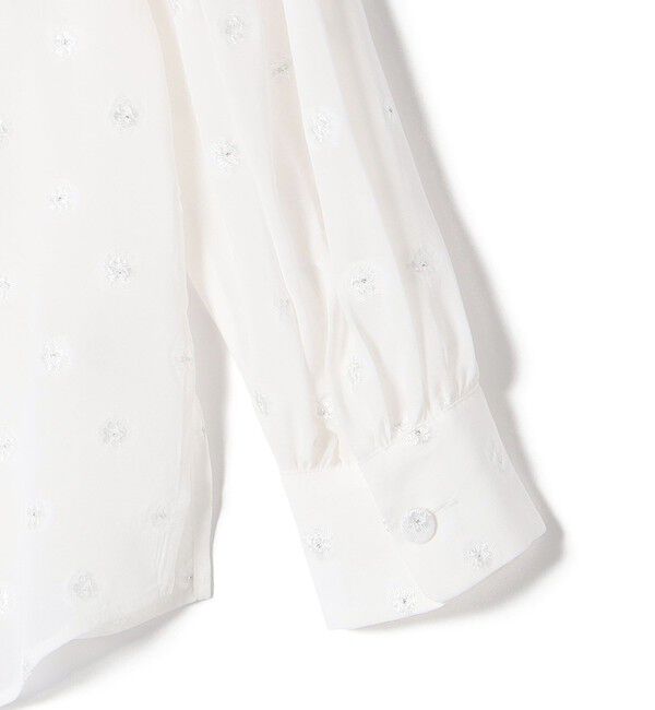 SHIPS for women「フラワー カット ジャカード ブラウス」|シャツ・ブラウス|