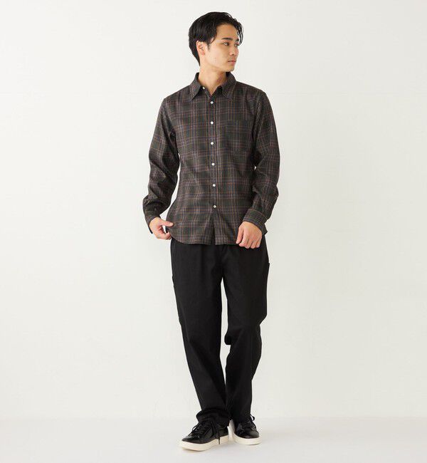 SHIPS Colors 「SHIPS Colors:〈洗濯機可能〉プリント ネル シャツ」|シャツ・ブラウス|