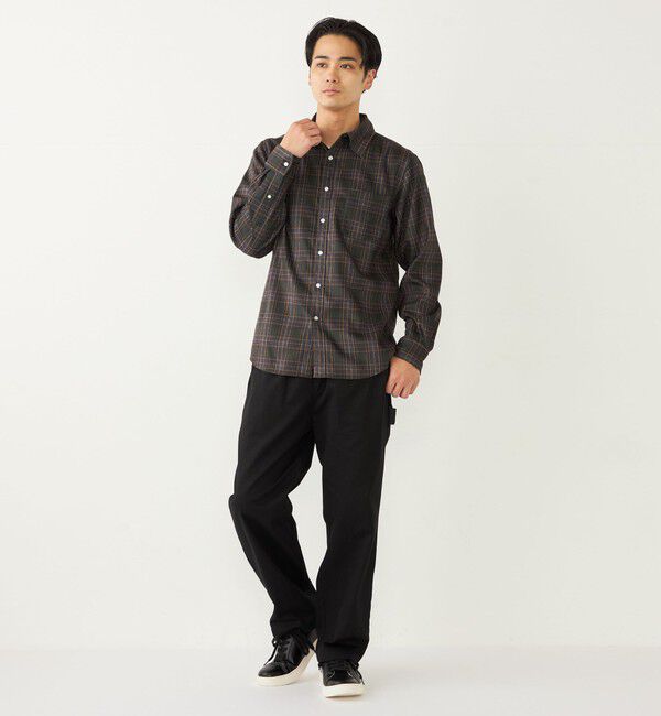 SHIPS Colors 「SHIPS Colors:〈洗濯機可能〉プリント ネル シャツ」|シャツ・ブラウス|